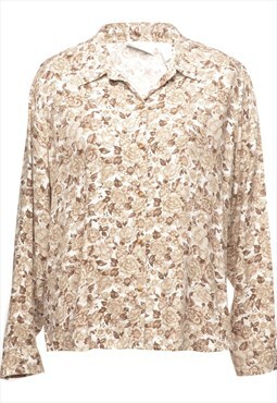 Liz Claiborne Floral Shirt - L
