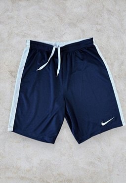 Nike Dri-Fit Shorts Navy Blue Gym Sports Men's Medium