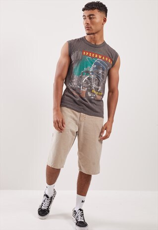 VINTAGE SPEEDWAGON GRAPHIC VEST