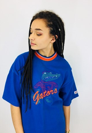 FLORIDA GATORS EMBROIDERED T SHIRT