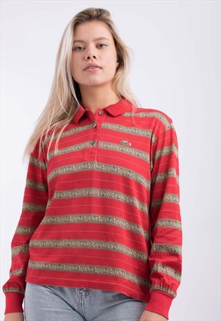 VINTAGE CHEMISE LACOSTE LONG SLEEVE TOP
