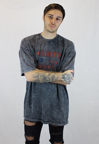 VINTAGE TOMMY HILFIGER TEE IN GREY