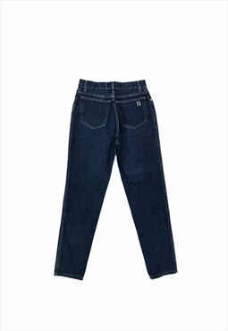 Vintage Fendi Jeans dark blue denim mom style