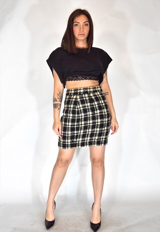 MOSCHINO CHEAP AND CHIC MULTICOLOR CASUAL STYLE SKIRT