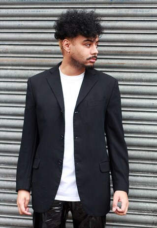 FENDI VINTAGE VIRGIN WOOL BLAZER