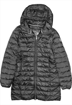 Napapijri 90's Hooded Full Zip Up Puffer Jacket Small (missi