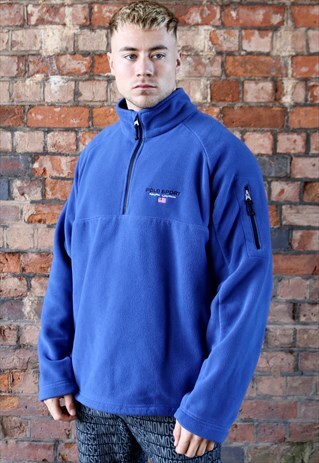 COBALT BLUE POLO SPORT RALPH LAUREN FLEECE