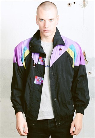 VINTAGE 90S BOLD ETIREL SHELL JACKET