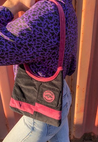 VINTAGE PLAYBOY VELVET BAG