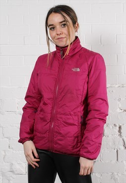 Vintage TNF The North Face Puffer Jacket in Pink Medium