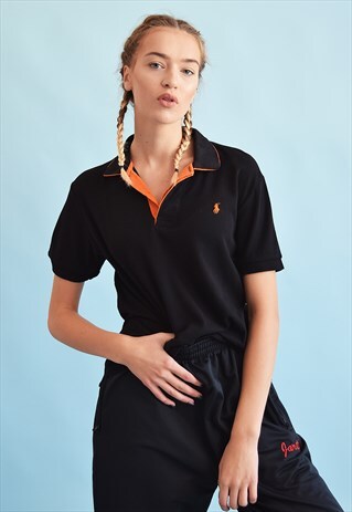 90'S RETRO POLO RALPH LAUREN SPORTS T-SHIRT TOP TEE
