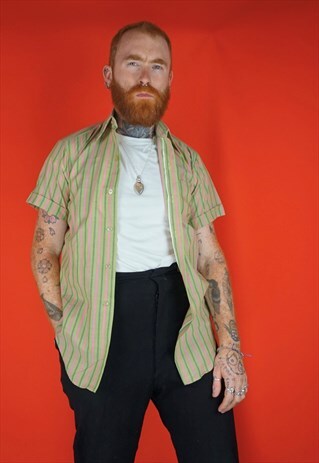 VINTAGE 1970S STRIPED SHIRT