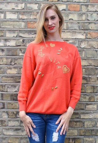 VINTAGE "DOLCE VITA" JUMPER