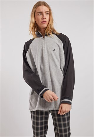 VINTAGE NAUTICA 1/4 ZIP SWEATSHIRT