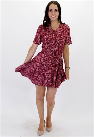 VINTAGE FLORAL SUMMER DRESS