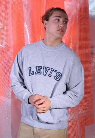VINTAGE LEVI'S GREY SWEATSHIRT