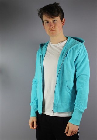 VINTAGE CHAMPION HOODIE IN BLUE