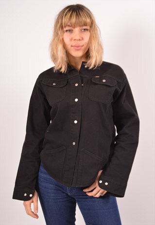 VINTAGE LEE DENIM SHIRT BLACK