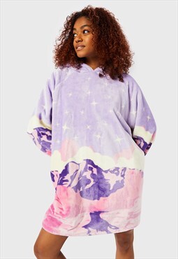 Landscape Fleece Blanket Hoodie