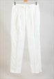 Vintage 00s trousers in white