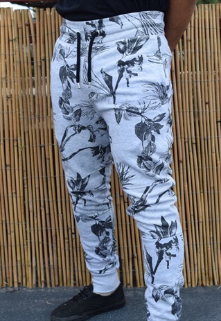 PATTERNED SLIM FIT BOTTOMS