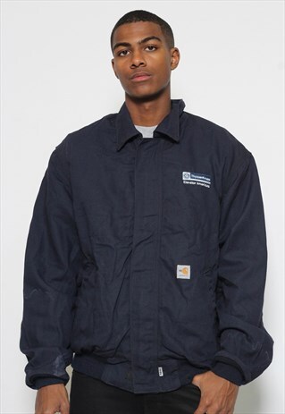 VINTAGE CARHARTT COLLARED WORKWEAR JACKET