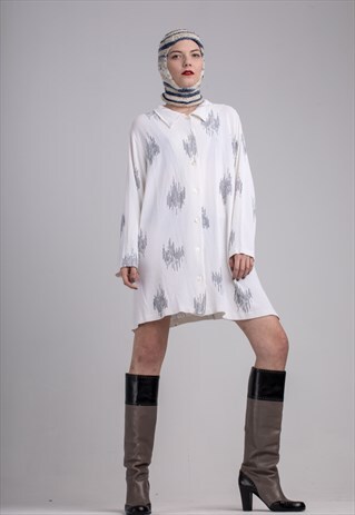 VINTAGE MINIMAL DRESS SHIRT