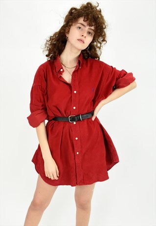 RALPH LAUREN OVER SIZED SHIRT