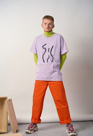 LILAC NUDES SILHOUETTE TEE