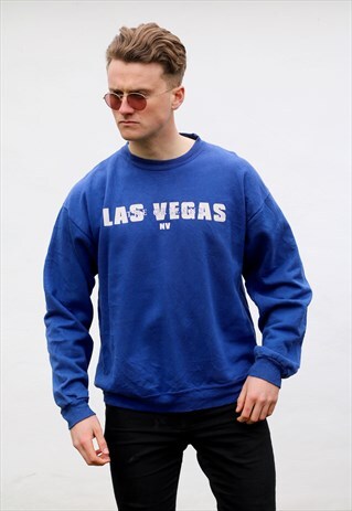 CHAMPION USA VINTAGE LAS VEGAS NV SWEATSHIRT