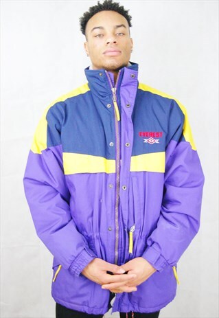 MINT CONDITION CRAZY SKI PUFFER JACKET/WINDBREAKER (1990'S)