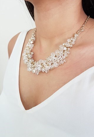EXCLUSIVE ATHENA HANDMADE GOLD NECKLACE