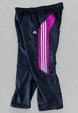 Vintage Adidas Tracksuit Bottoms Track Pants Womens UK 18