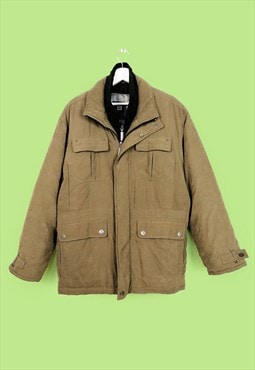 Vintage 90's BEXLEY'S MAN Winter Coat / Jacket Puffer Brown