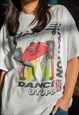 SHORT SLEEVED T-SHIRT MUSHROOM DANCE UTOPIA PRINT