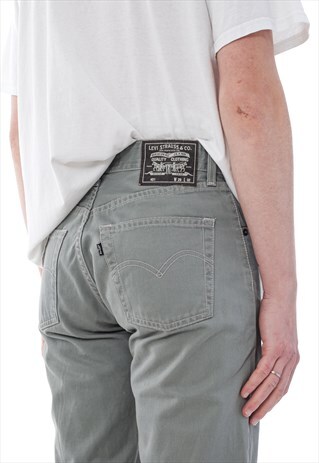 VINTAGE LEVIS PANTS 90S GREY