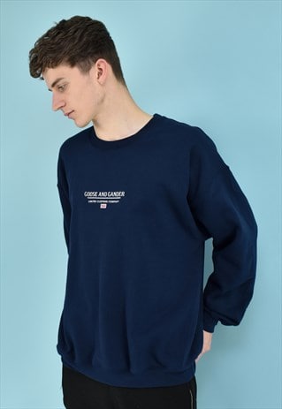 G&G UNISEX NAVY LTD SWEAT