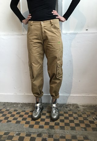 VINTAGE 90' OLDSCHOOL COOL UNISEX ADIDAS CARGO TROUSERS