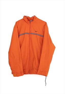 Vintage Nike Windbreaker Jacket in Orange M