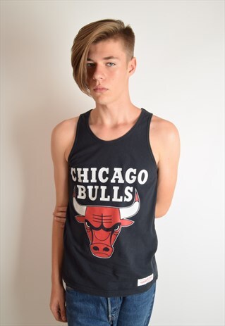 VINTAGE MITCHELL & NESS CHICAGO BULLS TANK TOP 90'S (2639)