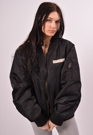 VINTAGE LEE BOMBER JACKET BLACK