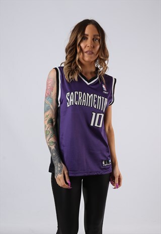 VINTAGE REEBOK BASKETBALL JERSEY VEST TOP UK 14 - 16 (J-ACK