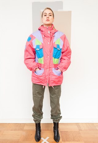 VINTAGE PUFFA SKI ELLESSE JACKET (REF/494)