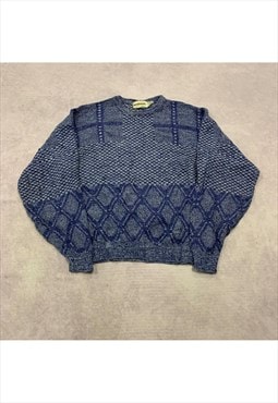 Vintage Knitted Jumper Men's XL