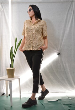VINTAGE 70S FLOWER SHIRT