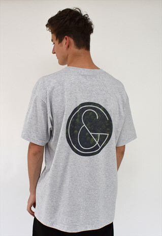 G&G UNISEX HEATHER GREY FOREST TEE