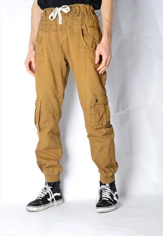 NO FEAR VINTAGE BROWN CARGO PANTS