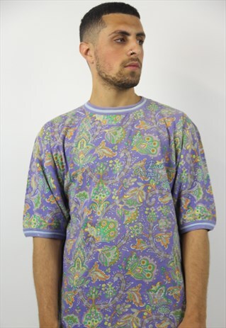 VINTAGE FUNKY PATTERNED T-SHIRT