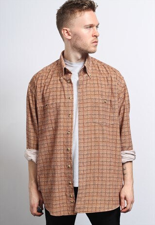 VINTAGE CORDUROY CORD SHIRT