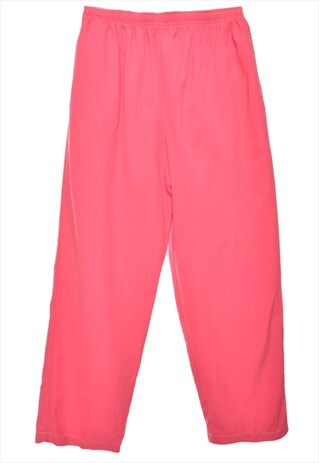 VINTAGE ALFRED DUNNER PINK CLASSIC TRACK PANTS - W32